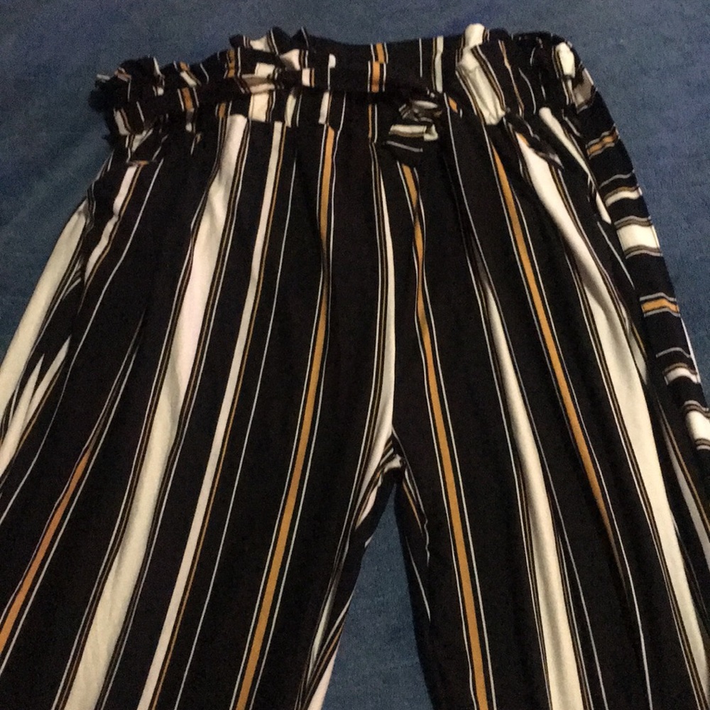 High waisted long pants